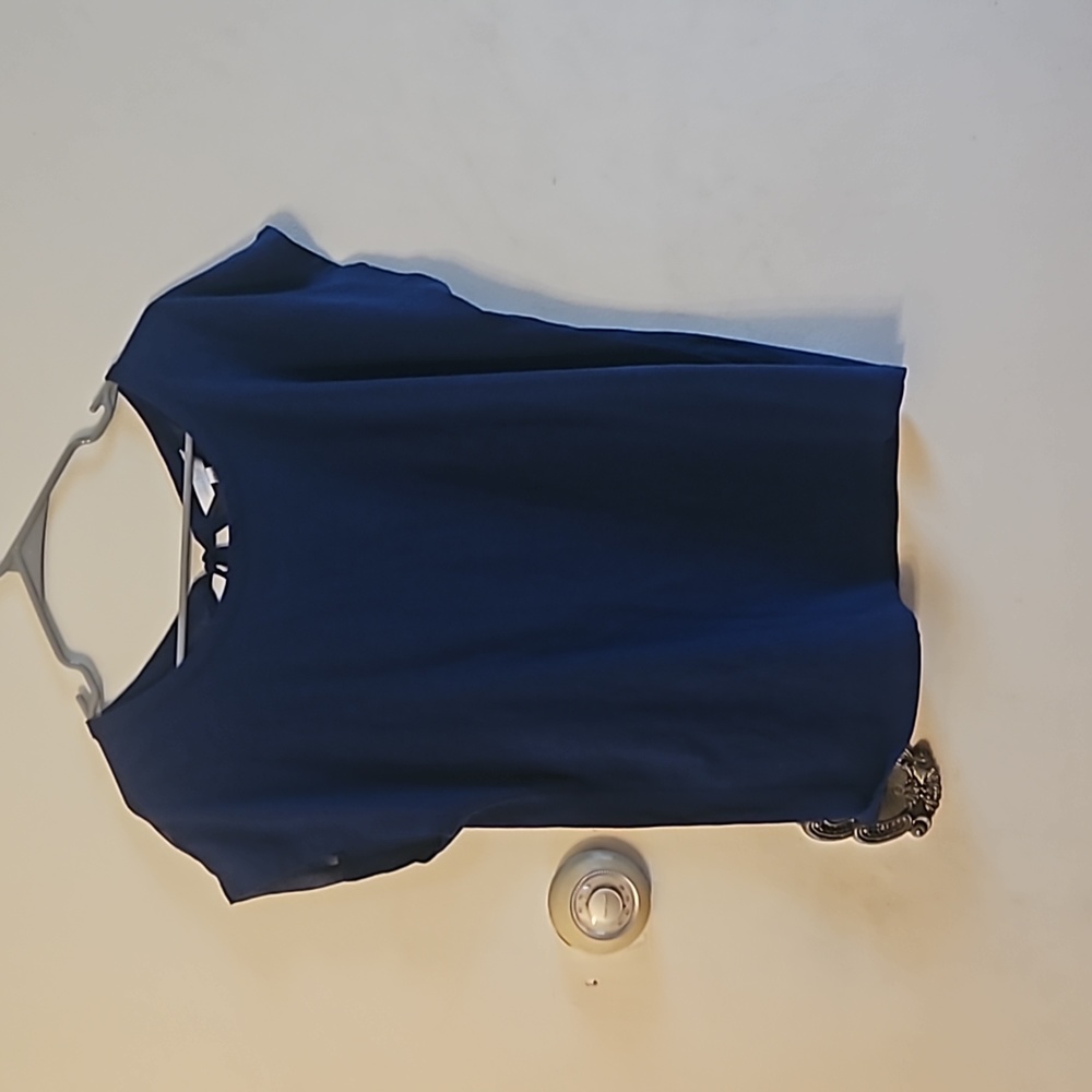 Used Large Blue Blouse by charming charlie